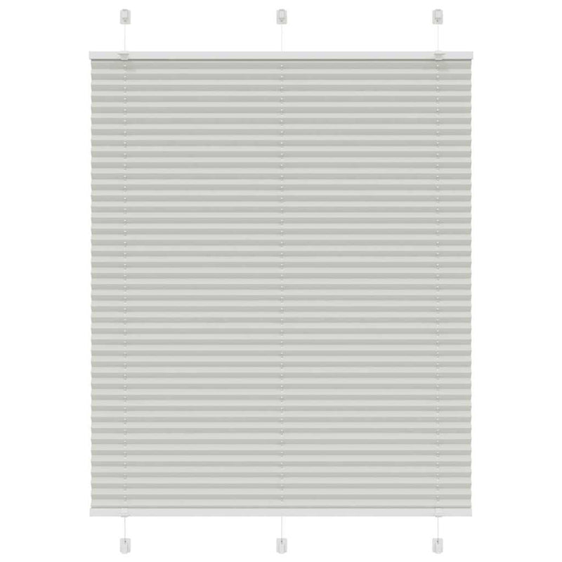 Afbeelding laden in galerijviewer, Vidaxl plissé rolgordijn 105x100 cm stofbreedte 104,4 cm polyester