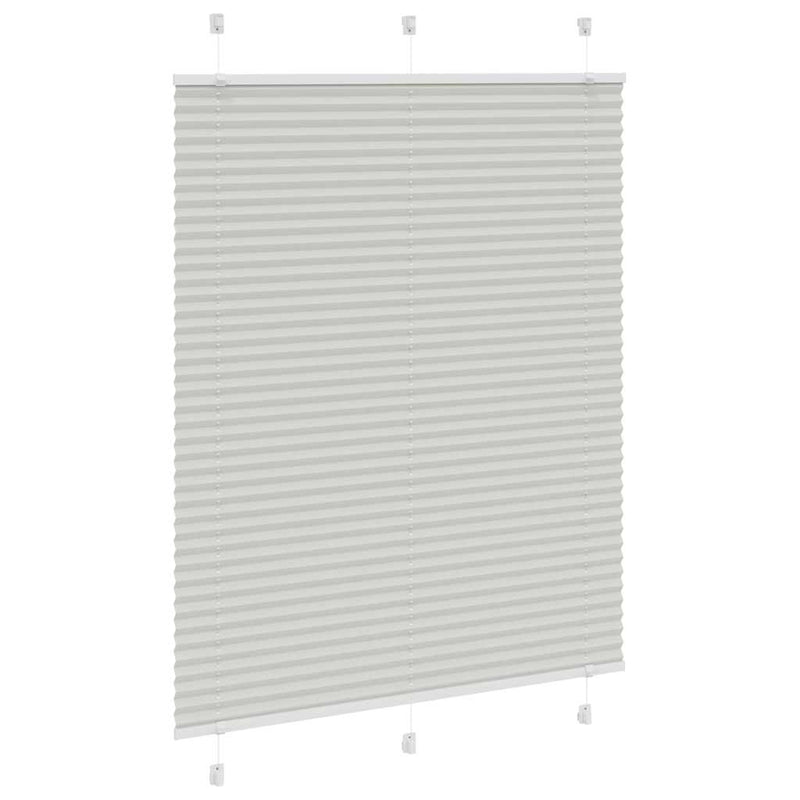 Afbeelding laden in galerijviewer, Vidaxl plissé rolgordijn 110x100 cm stofbreedte 109,4 cm polyester