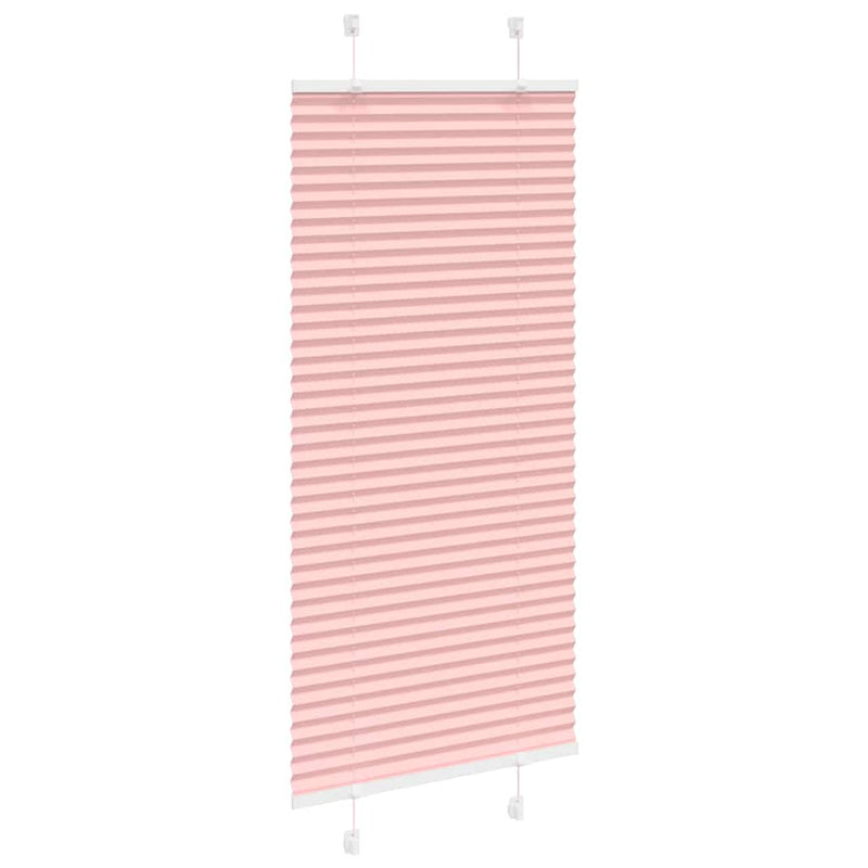 Chargez l'image dans la visionneuse de la galerie, Vidaxl plissé rolgordijn 55x150 cm stofbreedte 54,4 cm polyester roze
