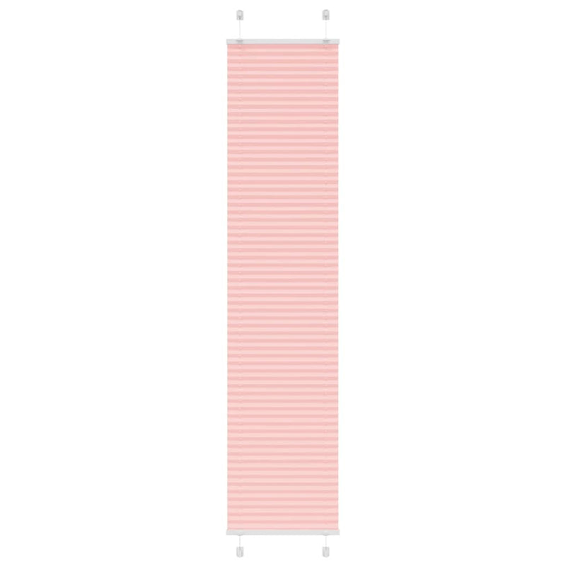 Chargez l'image dans la visionneuse de la galerie, Vidaxl plissé rolgordijn 40x200 cm stofbreedte 39,4 cm polyester roze