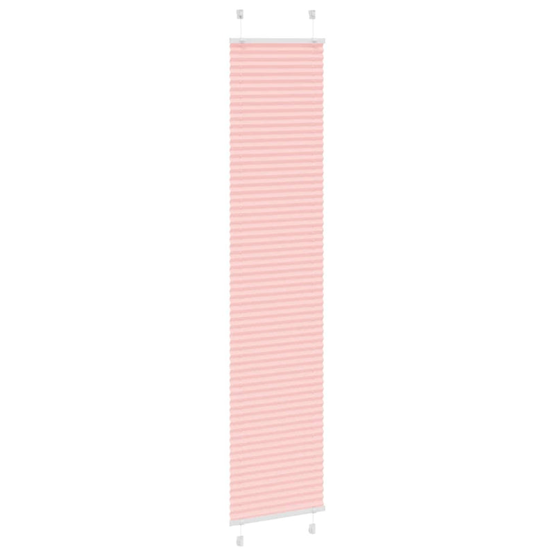 Chargez l'image dans la visionneuse de la galerie, Vidaxl plissé rolgordijn 45x200 cm stofbreedte 44,4 cm polyester roze
