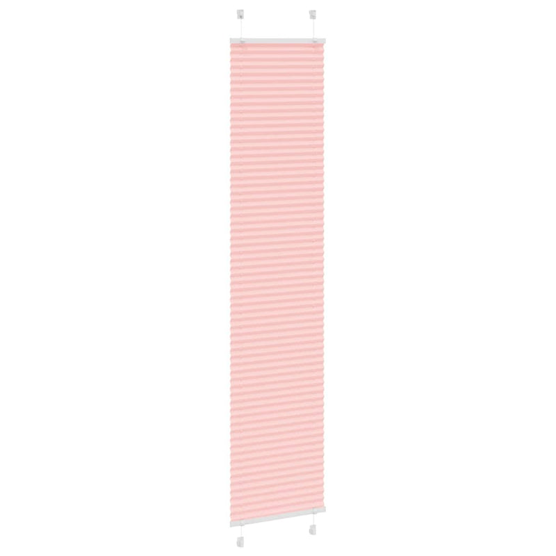 Chargez l'image dans la visionneuse de la galerie, Vidaxl plissé rolgordijn 50x200 cm stofbreedte 49,4 cm polyester roze