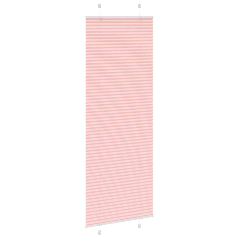 Chargez l'image dans la visionneuse de la galerie, Vidaxl plissé rolgordijn 70x200 cm stofbreedte 69,4 cm polyester roze