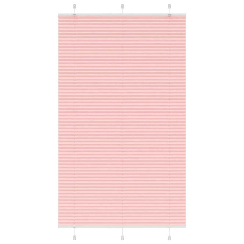 Chargez l'image dans la visionneuse de la galerie, Vidaxl plissé rolgordijn 115x200cm stofbreedte 114,4cm polyester roze