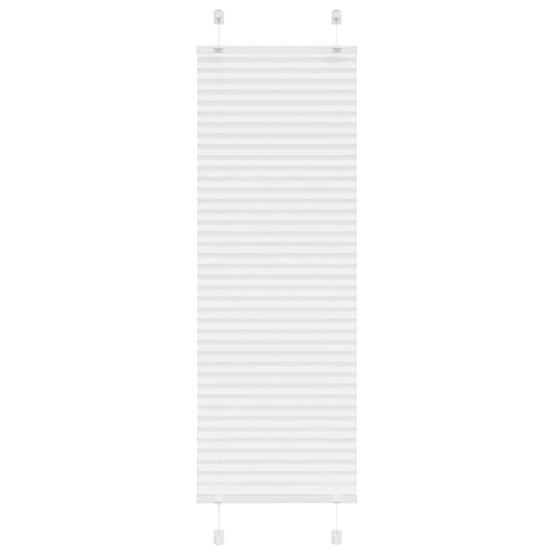 ギャラリービューアに画像をロードする, Vidaxl plissé rolgordijn 40x150 cm stofbreedte 39,4 cm polyester wit