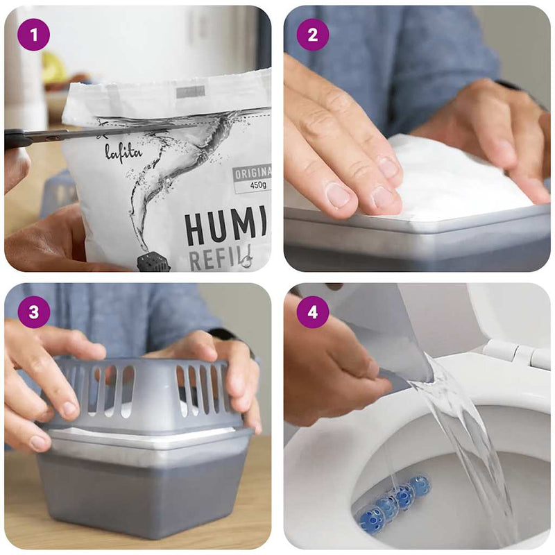 Load image into Gallery viewer, Vidaxl navullingen voor luchtontvochtiger 36 st 450 g