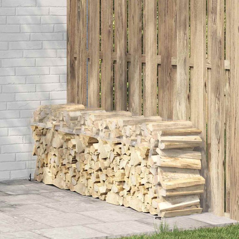 Load image into Gallery viewer, Vidaxl doorzichtig zeildoek met zeilringen 1x4 m pvc