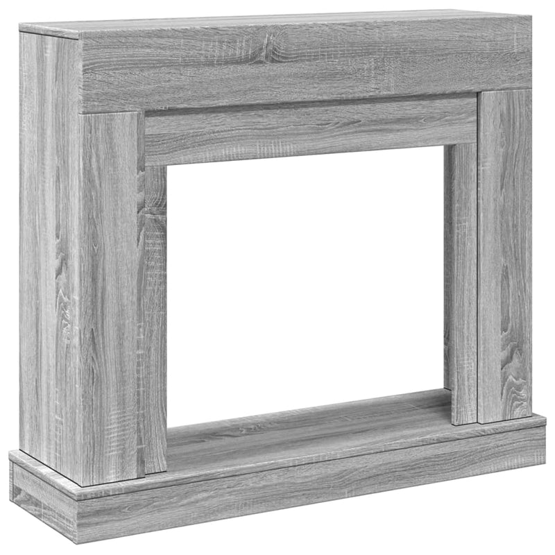 Chargez l'image dans la visionneuse de la galerie, Vidaxl haardombouw 100x30x87,5 cm bewerkt hout grijs sonoma eikenkleur