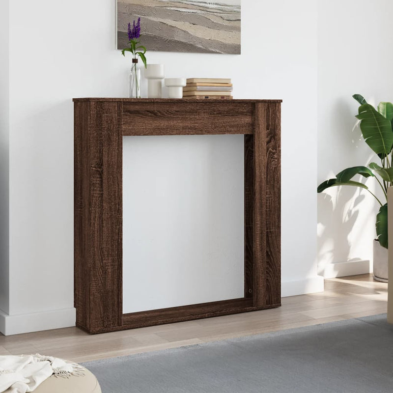 ギャラリービューアに画像をロードする, Vidaxl haardombouw 100x20x100 cm bewerkt hout bruin eikenkleurig