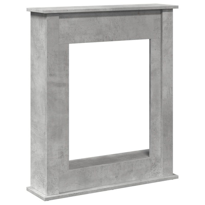 Chargez l'image dans la visionneuse de la galerie, Vidaxl haardombouw 75x20x87,5 cm bewerkt hout betongrijs