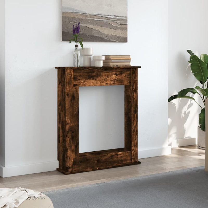 ギャラリービューアに画像をロードする, Vidaxl haardombouw 75x20x87,5 cm bewerkt hout gerookt eikenkleurig