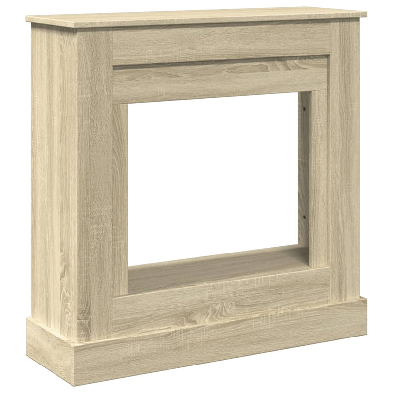 Afbeelding laden in galerijviewer, Vidaxl haardombouw 90x30x90 cm bewerkt hout sonoma eikenkleurig