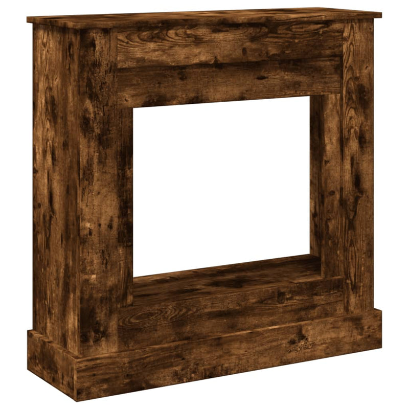 Afbeelding laden in galerijviewer, Vidaxl haardombouw 90x30x90 cm bewerkt hout gerookt eikenkleurig
