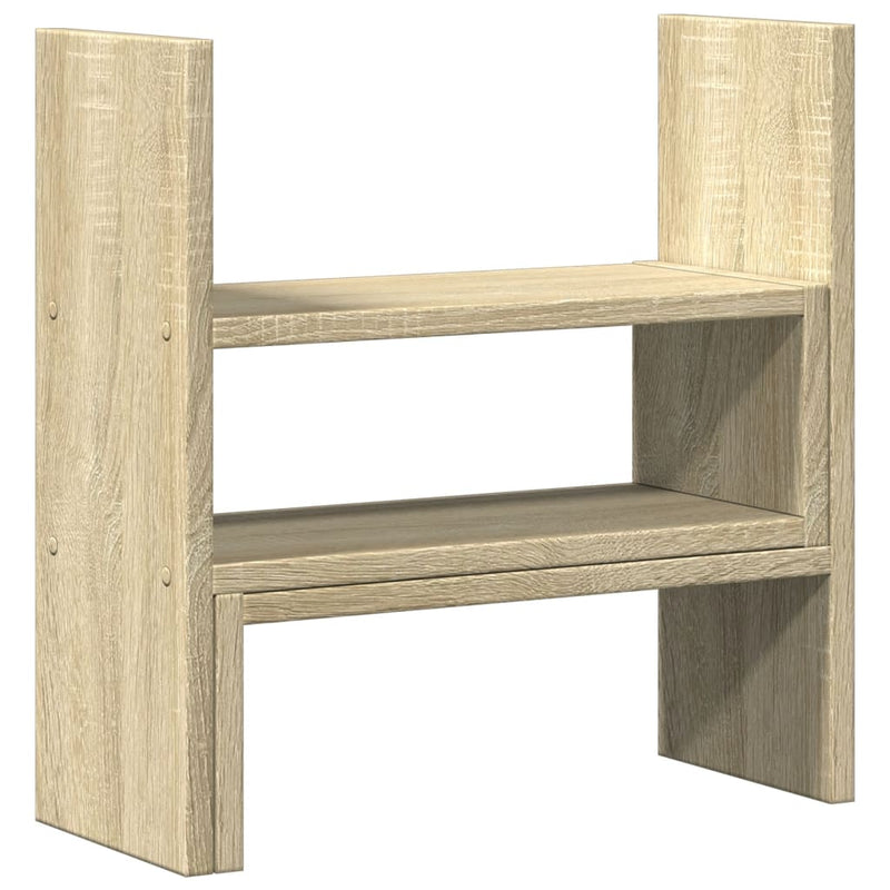 Load image into Gallery viewer, Vidaxl bureau organiser 40x17x41 cm bewerkt hout sonoma eikenkleurig