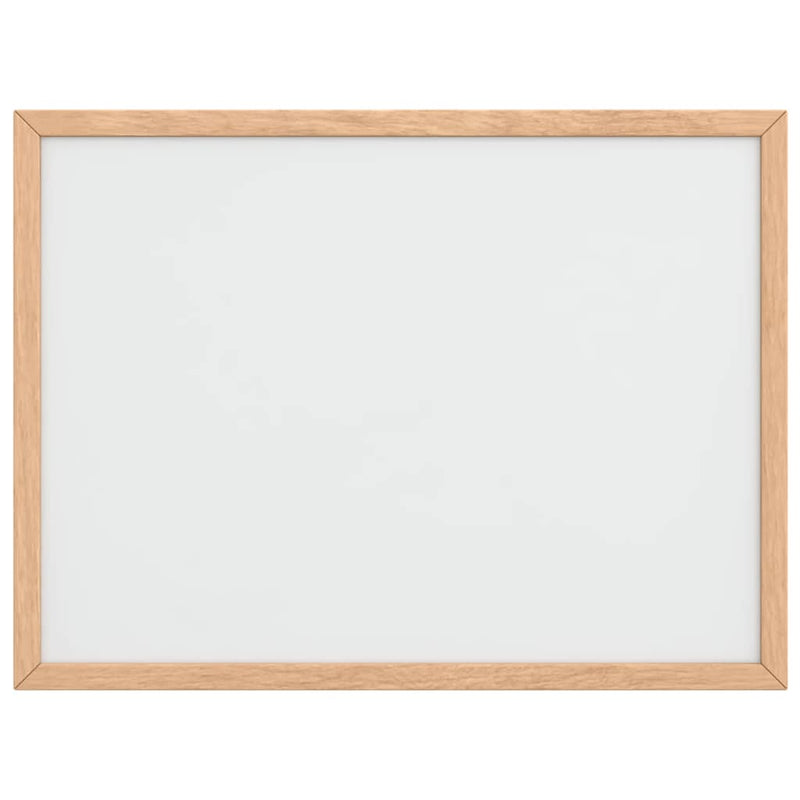 Afbeelding laden in galerijviewer, Vidaxl magnetisch whiteboard met massief grenenhouten frame 40x30 cm