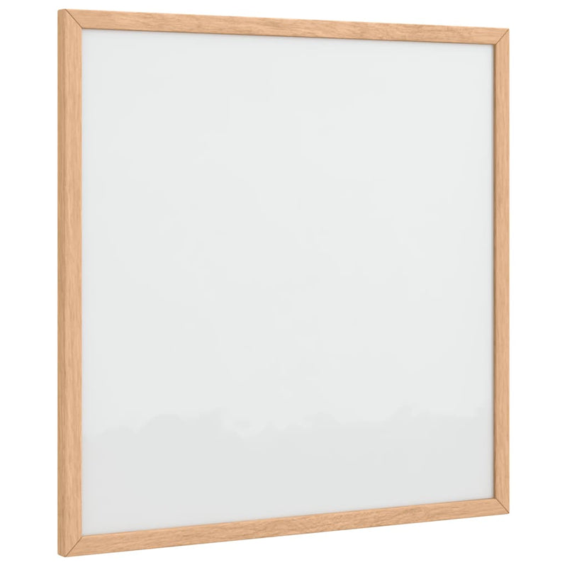 Afbeelding laden in galerijviewer, Vidaxl magnetisch whiteboard met massief grenenhouten frame 40x40 cm