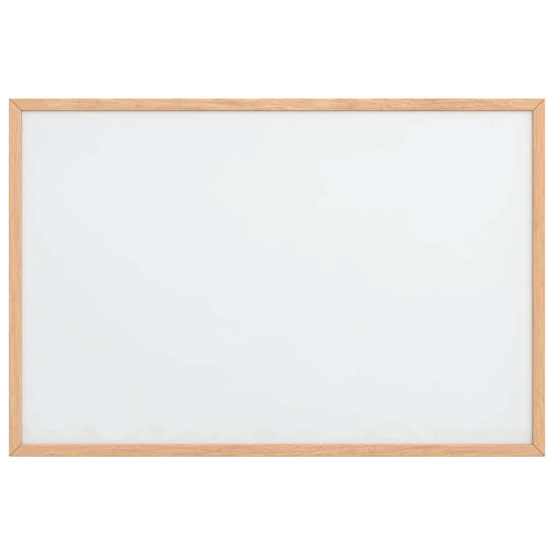 Afbeelding laden in galerijviewer, Vidaxl magnetisch whiteboard met massief grenenhouten frame 60x40 cm