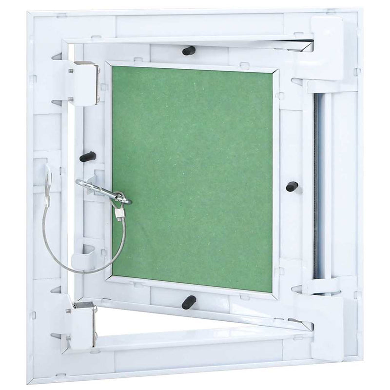 Chargez l'image dans la visionneuse de la galerie, Vidaxl toegangs paneel groen en zilver 30 x 30 cm