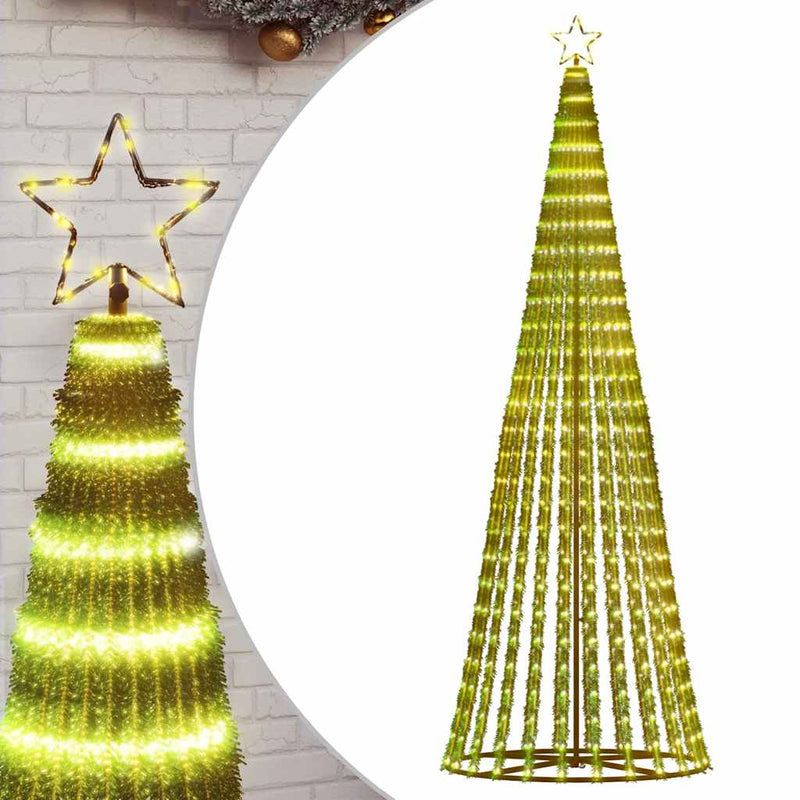 Load image into Gallery viewer, Vidaxl led-kerstboom 475 leds warm wit 247 cm