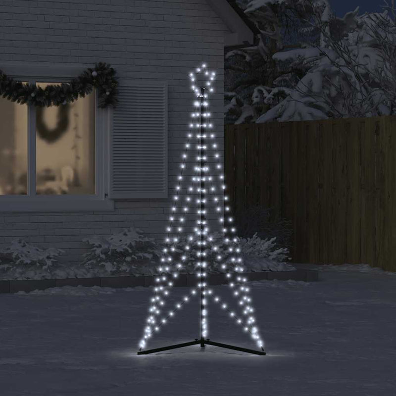 Laden Sie das Bild in Galerie -Viewer, Vidaxl led-kerstboom 363 leds koud wit 182 cm