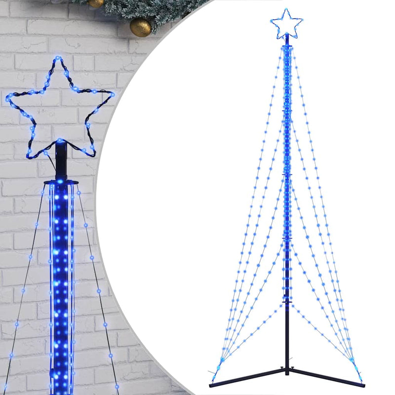 Load image into Gallery viewer, Vidaxl led-kerstboom 525 leds 302 cm blauw