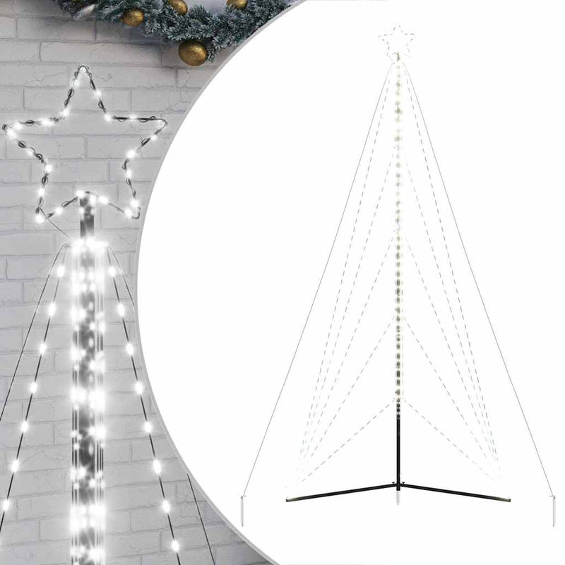 Load image into Gallery viewer, Vidaxl led-kerstboom 615 leds koud wit 404,5 cm