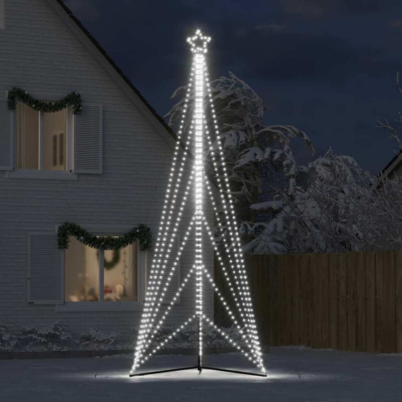 Load image into Gallery viewer, Vidaxl led-kerstboom 861 leds koud wit 478 cm