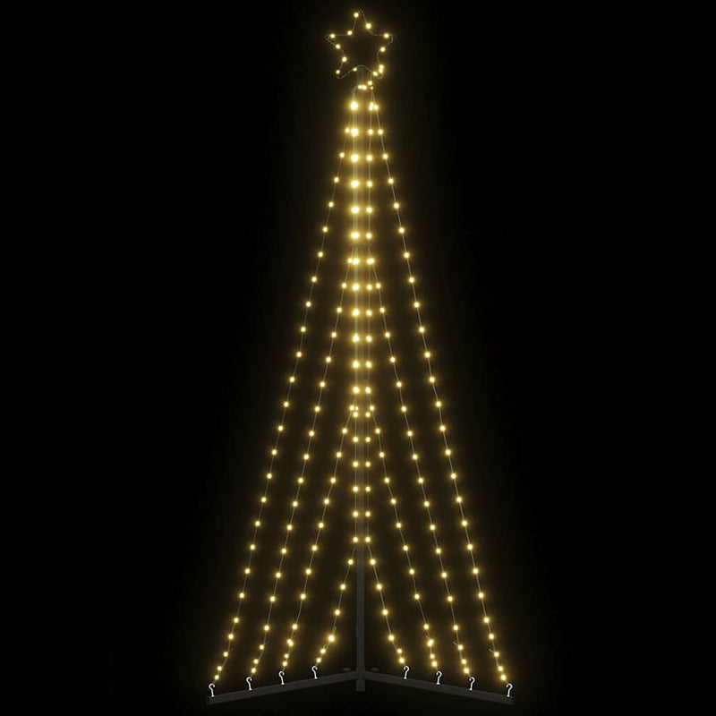 Laden Sie das Bild in Galerie -Viewer, Vidaxl led-kerstboom 339 leds warm wit 187 cm
