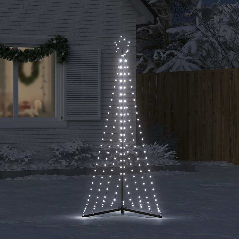 Laden Sie das Bild in Galerie -Viewer, Vidaxl led-kerstboom 339 leds koud wit 187 cm