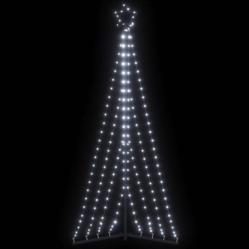 Laden Sie das Bild in Galerie -Viewer, Vidaxl led-kerstboom 339 leds koud wit 187 cm