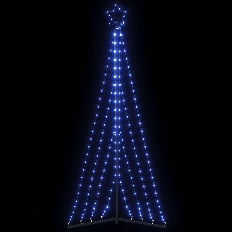 Afbeelding laden in galerijviewer, Vidaxl led-kerstboom 339 leds 187 cm blauw
