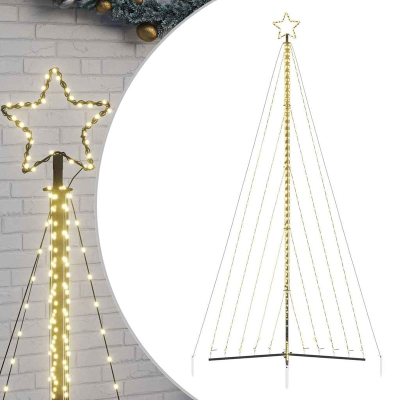 Load image into Gallery viewer, Vidaxl led-kerstboom 570 leds warm wit 399 cm