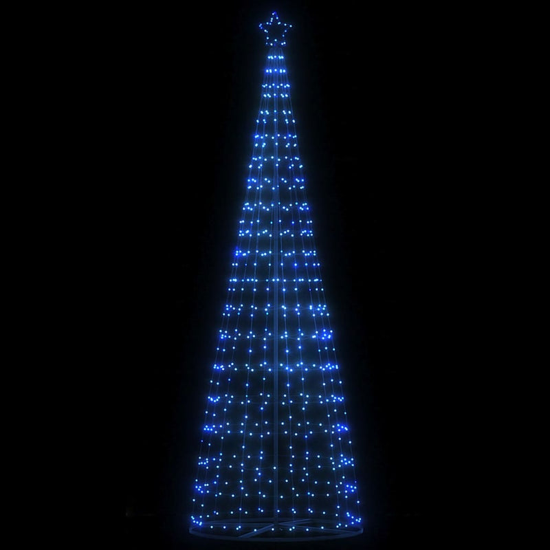 Chargez l'image dans la visionneuse de la galerie, Vidaxl led-kerstboom 550 leds 300 cm blauw