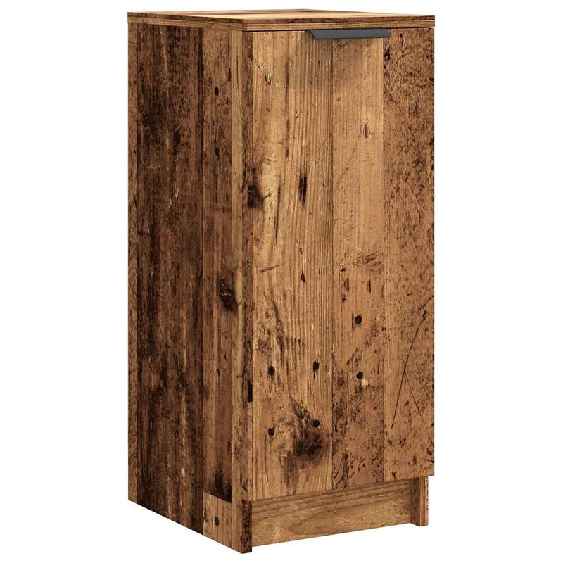 Chargez l'image dans la visionneuse de la galerie, Vidaxl schoenenkast 29,5x35x70 cm bewerkt hout oud houtkleurig