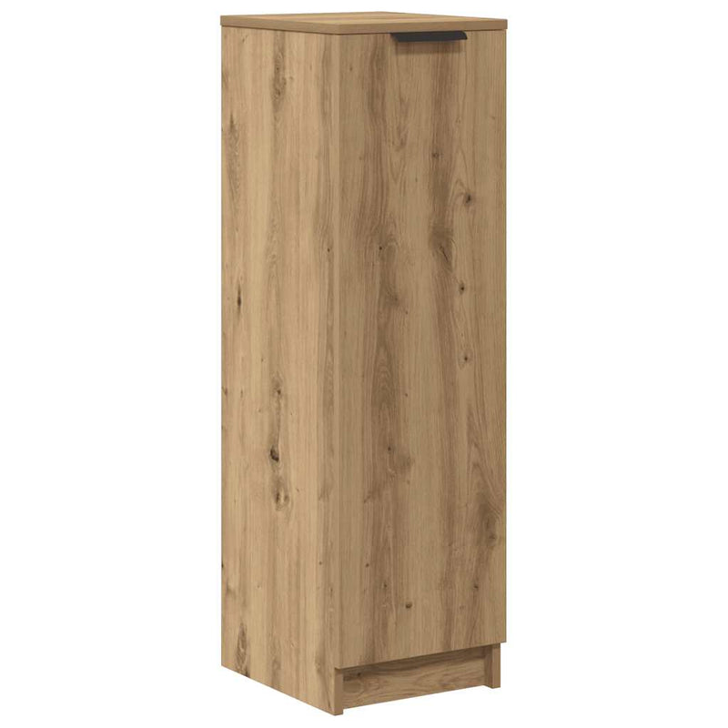 Afbeelding laden in galerijviewer, Vidaxl schoenenkast 29,5x35x100,5 cm bewerkt hout artisanaal eiken
