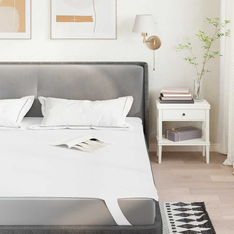 ギャラリービューアに画像をロードする, Vidaxl matrasbeschermer waterdicht 140x190 cm wit