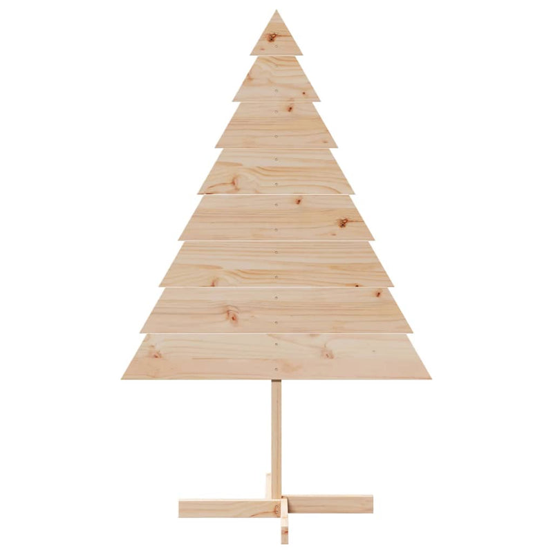 Load image into Gallery viewer, Vidaxl kerstdecoratie kerstboom 150 cm massief hout
