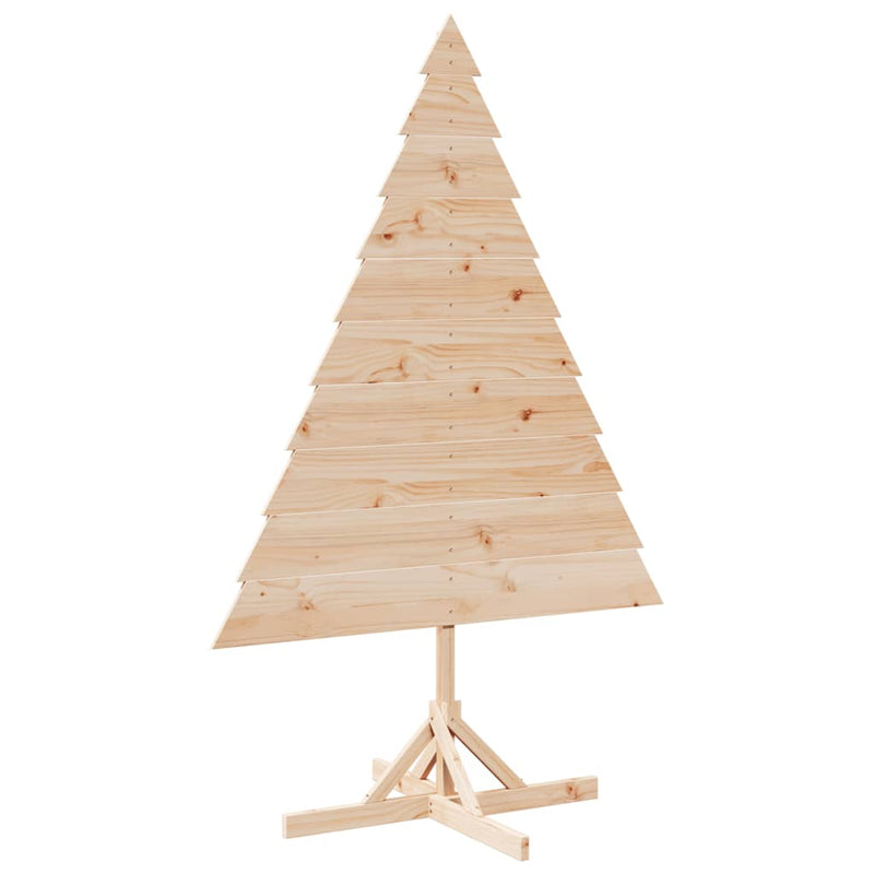 Load image into Gallery viewer, Vidaxl kerstdecoratie kerstboom 180 cm massief hout