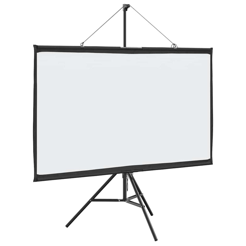 Chargez l'image dans la visionneuse de la galerie, Vidaxl projectiescherm met statief 72 inch 16:9