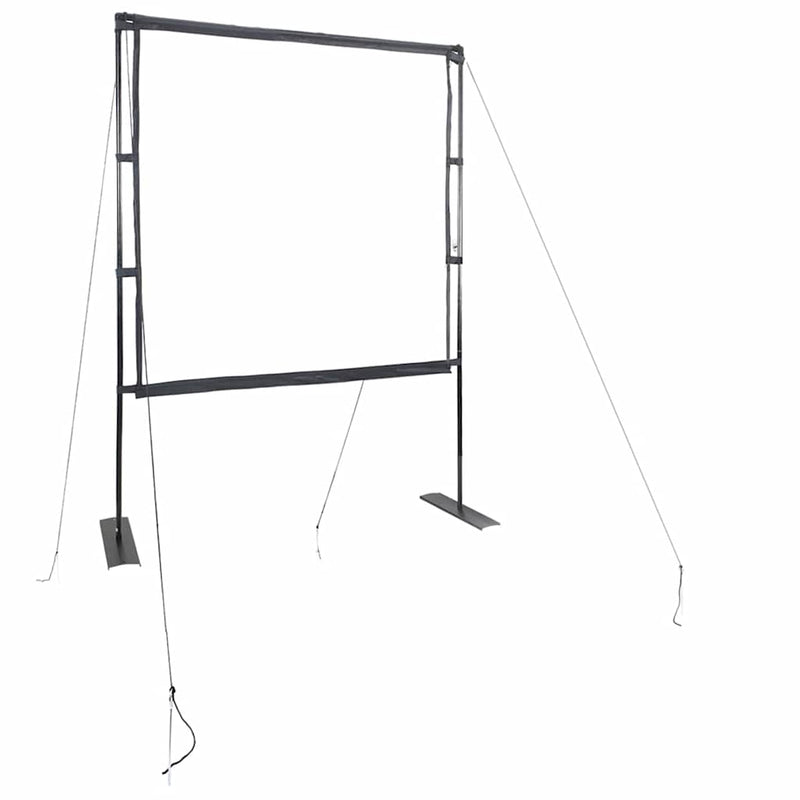 Chargez l'image dans la visionneuse de la galerie, Vidaxl projectiescherm met statieven 89 inch 1:1