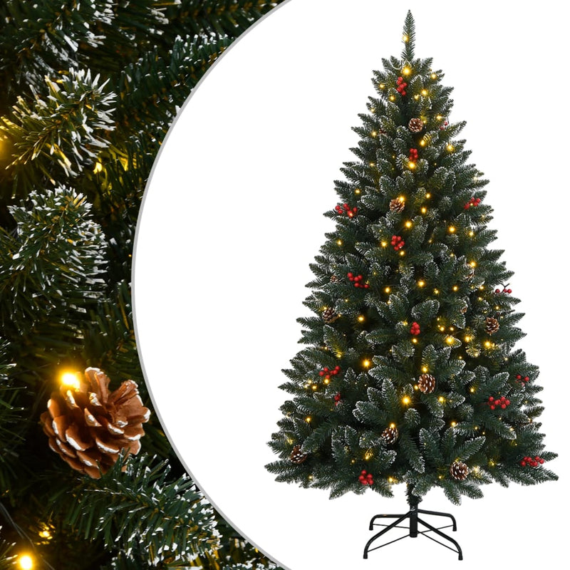 Afbeelding laden in galerijviewer, Vidaxl kunstkerstboom met 300 led's 240 cm