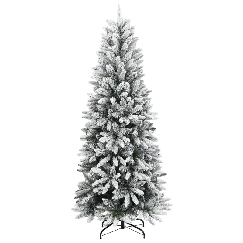 Load image into Gallery viewer, VidaXL Kunstkerstboom met 300 LED's en sneeuw 210 cm
