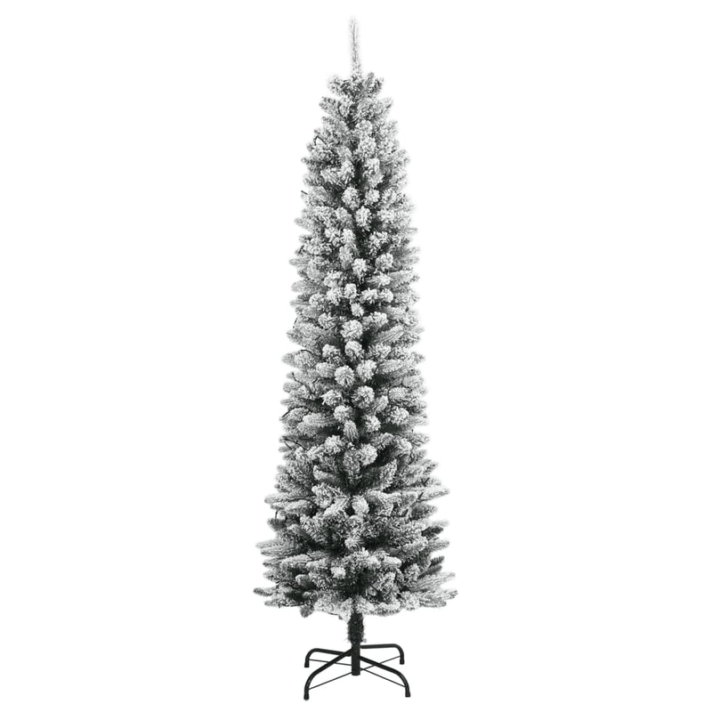 Chargez l'image dans la visionneuse de la galerie, Vidaxl kunstkerstboom met 300 led's en sneeuw 240 cm