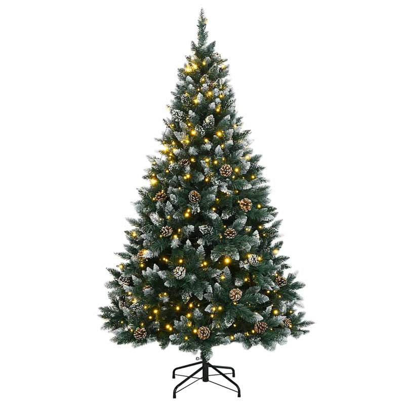Afbeelding laden in galerijviewer, Vidaxl kunstkerstboom met 150 led's 120 cm