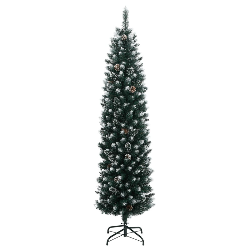 Load image into Gallery viewer, Vidaxl kunstkerstboom smal met 150 led's 120 cm
