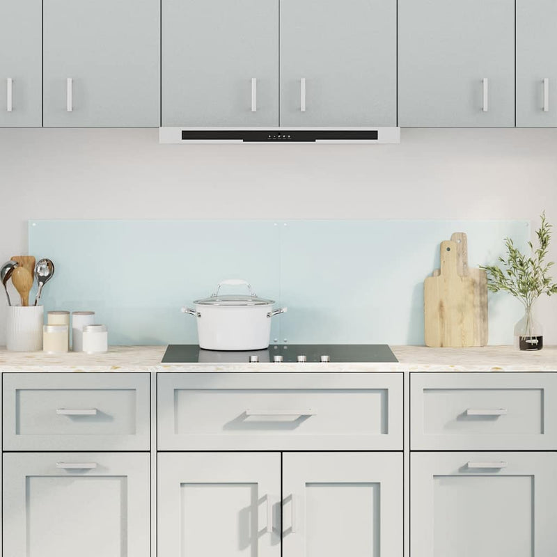 Load image into Gallery viewer, VidaXL Spatschermen keuken 2 st 80x40 cm gehard glas wit