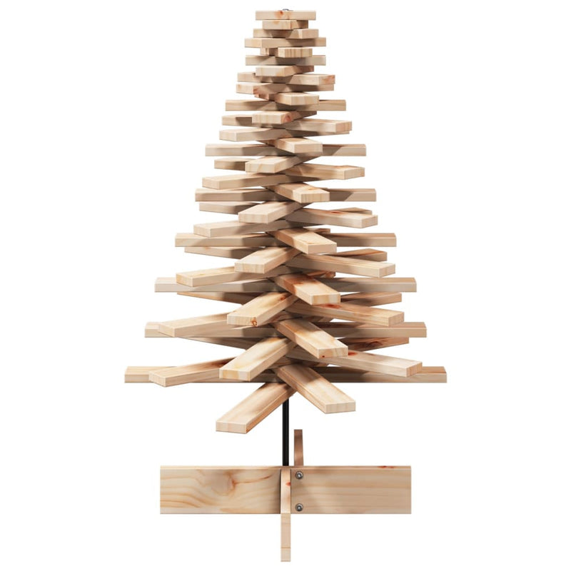 Chargez l'image dans la visionneuse de la galerie, Vidaxl kerstdecoratie kerstboom 100 cm massief grenenhout