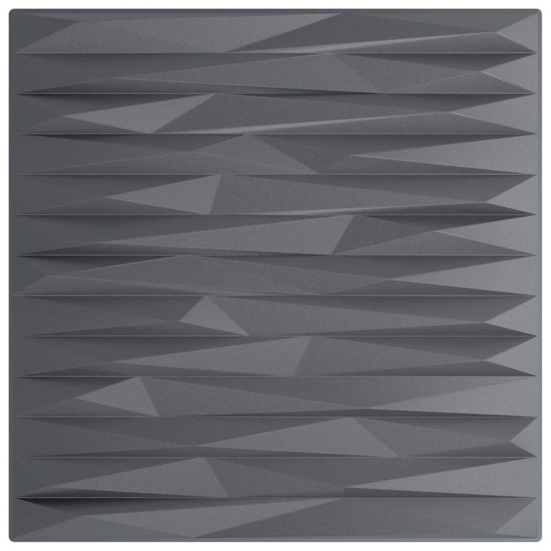 Load image into Gallery viewer, Vidaxl 24 st wandpanelen steen 6 m² 50x50 cm xps grijs