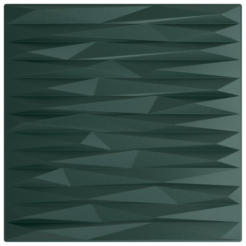 Load image into Gallery viewer, Vidaxl 48 st wandpanelen steen 12 m² 50x50 cm xps groen