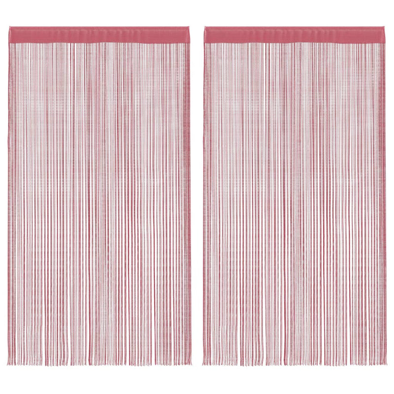 ギャラリービューアに画像をロードする, Vidaxl koordgordijnen 2 st 140x250 cm roze